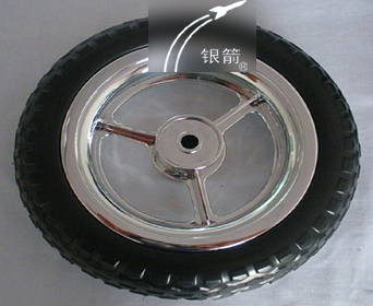 鍍鉻發泡車輪